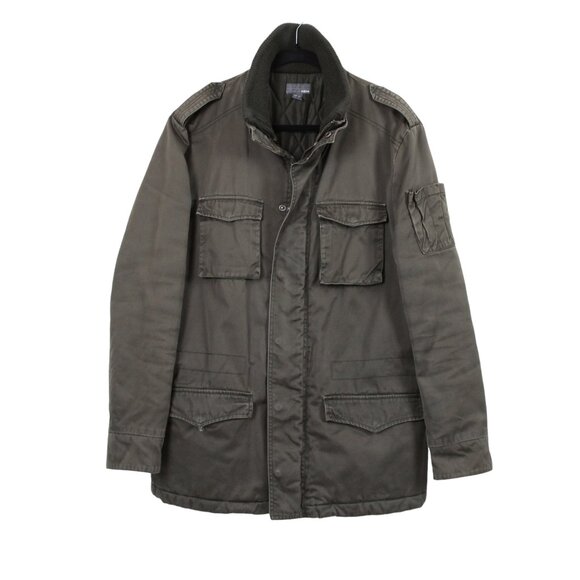 H & M Green Full-zip Field Jacket - Picture 2 of 16